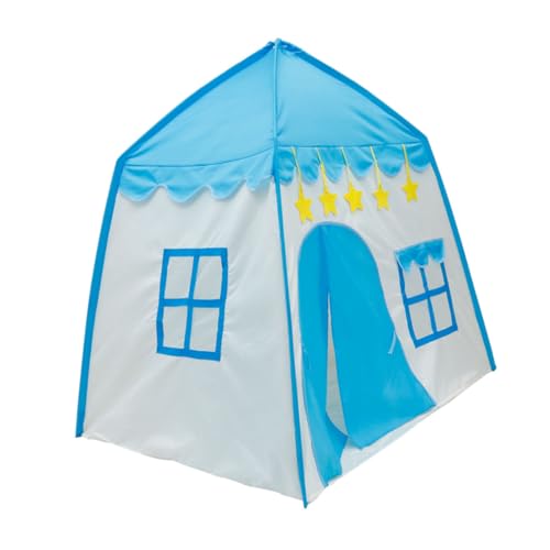 1stk Kinderzelt Babyspielhaus Kinderzelt Drinnen Kinderspiele Kinderzelte Spielhaus Indoor-spielhaus Großes Spielhaus Für Mädchen Oxford-Stoff Blue TOYANDONA von TOYANDONA