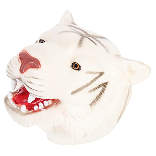 4 Stück Tierische Marionette Wolf Handpuppe Rollenspielspielzeug Für Kinder Tierpuppenpuppe Puppen Lernspielzeug Plüschpuppe Tierpuppenhandschuh Tierische Hand Handspielzeug Vinyl TOYANDONA von TOYANDONA