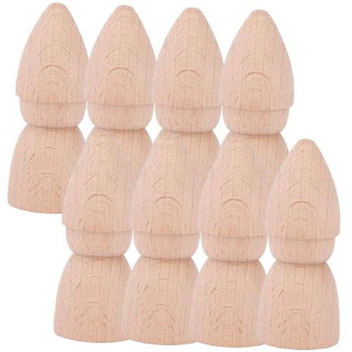 8st Holz Puppe Anbindung Scheibengardinen Bastelbedarf Für Sandtisch Holzpuppe Puppen Aus Holz Puppenschmuck Aus Holz Holzpflockmenschen Puppenmodell Aus Holz DIY Holzpuppe TOYANDONA von TOYANDONA