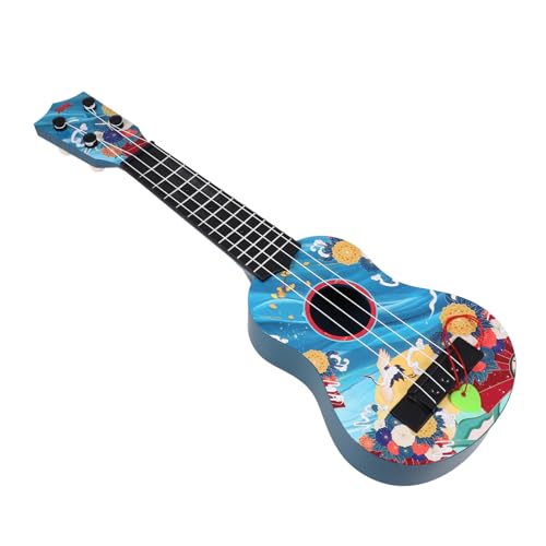 Gitarrenspielzeug Für Kinder Ukulele-Spielzeug Für Die Frühe Bildung Ukulele-Modell Ukulele Gitarre Für Kinder Kinder-Gitarren-Ukulele Simulationsgitarrenspielzeug Blue Abs TOYANDONA von TOYANDONA