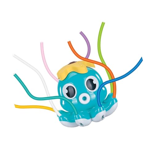 Oktopus Bestreuen Kleinkinderbecken Sprinkler Für Kinder Badewanne Für Kleinkinder Badewannen Für Kleinkinder Kinderbadewannenspielzeug Oktopus-badespielzeug Plastik Blue TOYANDONA von TOYANDONA