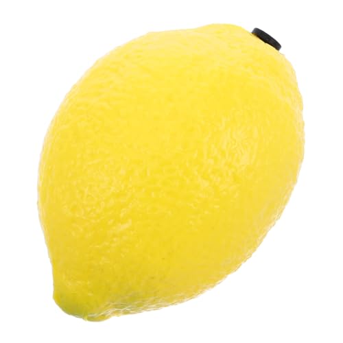 Simulierter Obst-sandkasten Perkussions-fruchtstreuer Schlaginstrumente Musikalische Shaker Instrumentenspielzeug Instrumente Für Kinder Fruchtshaker Maracas Yellow Abs-Kunststoff TOYANDONA von TOYANDONA