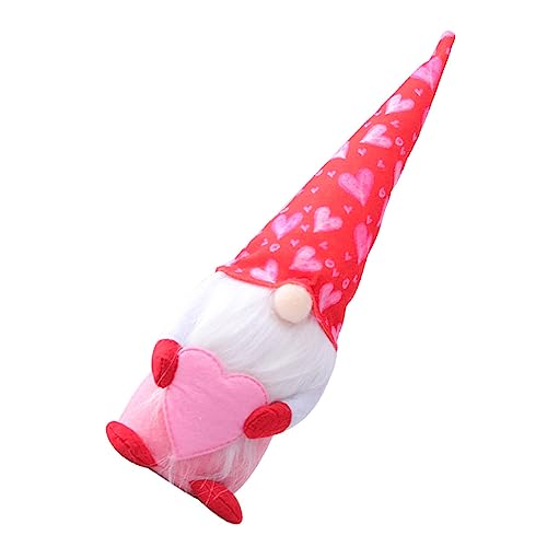 TOYANDONA 1 STK Puppe Zum Valentinstag Plüsch Pinguin Seltsam Dinosaurier Ausgestopft Valentins Puppe Gnom-Puppe Valentinstag Valentinstag Puppen Pp Baumwolle von TOYANDONA