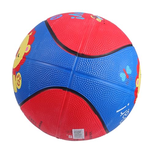 TOYANDONA 1 STK der Ball kinderball Stringy Balls outdor Basketball Pädagogisches Cartoon-Gummiball Gummiball für lustiges Ballspielzeug Kindersportball rot von TOYANDONA