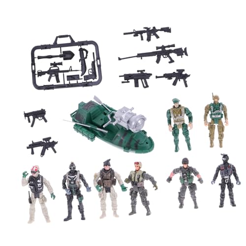 TOYANDONA 1 Satz 9 STK Soldaten Modell Miniatursoldat Kinder Mini-Spielzeug Kinder geschirrset Spielzeug Figuren Spielzeuge Jungs-Spielzeug Spielzeug für Spezialeinheiten Plastik von TOYANDONA