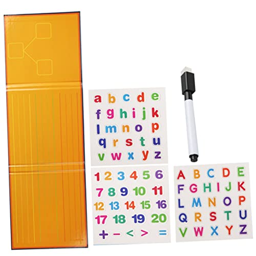 TOYANDONA 1 Satz Alphabet-Puzzle-Buch DIY Pädagogische Abziehbilder Bildungsspielzeug DIY-rätsel Kleinkindspielzeug DIY Rätsel Puzzles Papier von TOYANDONA