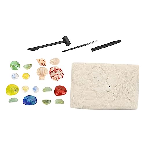 TOYANDONA 1 Satz Archäologisches fossiles Spielzeug kreatives Kindergrabspielzeug Archäologisches Spielzeug Activity für Kinder adventsgeschichten Kinder Nachahmung von Mineralstein Gips von TOYANDONA