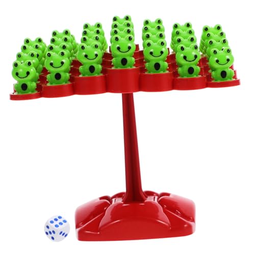 TOYANDONA 1 Satz Balancierspiel Spiele Ludo Frosch Planke Flattern Auto -Desktop-Balance-Spiel Eltern-Kind-Spiel Desktop-Spiel Für Desktop-Balance-gebäudebaum Abs von TOYANDONA