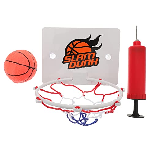 TOYANDONA 1 Satz Basketball-Netz Sportspielzeug Für Kinder Mini-basketballkorb Basketballkorb Für Die Tür Wandmontierter Basketballkorb Basketballspielzeug Für Kleinkinder Basketballring von TOYANDONA