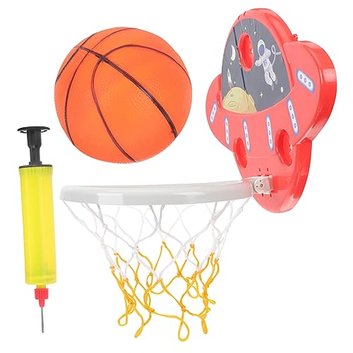 TOYANDONA 1 Satz Basketballständer Basketballkorb An Der Wand Jungenzimmer Dekor Wandbasketballbrett Basketballkorb Im Freien Basketballkorb Für Kinder Indoor-basketballspielzeug Hdpe von TOYANDONA