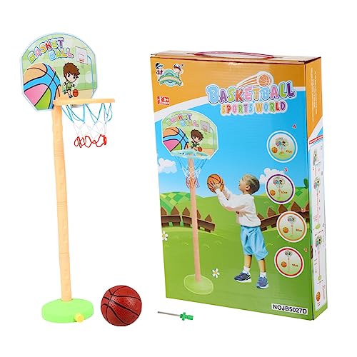 TOYANDONA Kinder Basketballkorb Set Spielzeug Basketballständer Für Spielen Kind Basketball Spielzeug Basketballpumpe von TOYANDONA