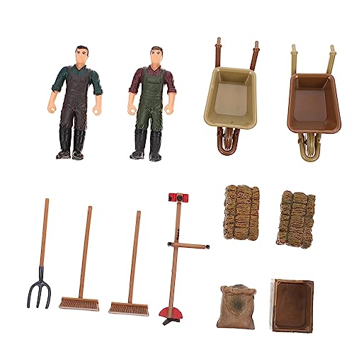 TOYANDONA 1satz Farm Spielset Mit Bauernwerkzeugen Sandspielzeug-Dekoration Für Mädchen Für Spieltische Und Puppenhäuser Fördert Und Fantasie TOYANDONA 1satz Farm Spielset Mit Bauernwerkzeugen Sandspielzeug-Dekoration Für Mädchen Für Spieltische Und Puppenhäuser Fördert Und Fantasie von TOYANDONA