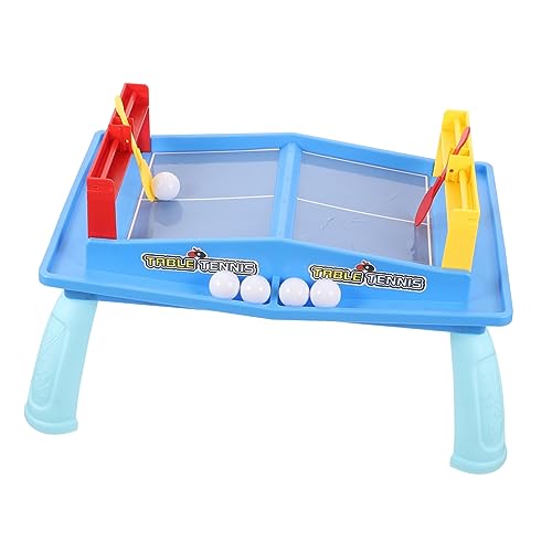 TOYANDONA 1 Satz Brettspiel Tischtennis Tischkampfspielzeug Spielset für Kinder interessantes Kinderspielzeug Mini-Tischtennisspiel Tischtennis Spielzeug für Kinder Desktop-Spiele Plastik von TOYANDONA