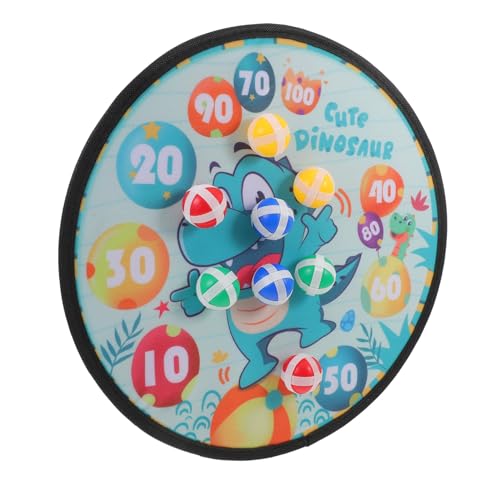 TOYANDONA 1 Satz Dartscheibe Für Kinderspielzeug Dartscheibe Spielzeuge Klebriges Ballspiel Klebrige Ballbretter Brett Für Sticky Ball Dartspiel Flanell von TOYANDONA