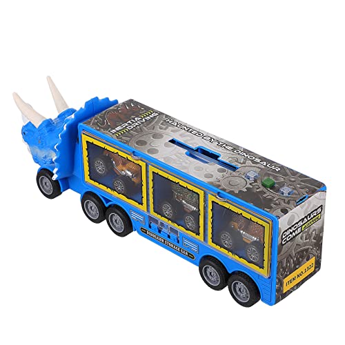 TOYANDONA 1 Satz Dinosaurier-LKW Dinosaurier-Auto-spielzeugmodell Autospielzeug Für Spielzeugauto Für Pull-Back-Dinosaurier-Auto Trägheitsauto Blue Plastik von TOYANDONA