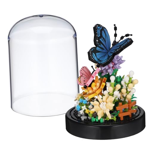 TOYANDONA 1 Satz Eingetopfte Sonnenblume Bausteine Künstliche Blumenbausteine Bausätze Mini-bausatz Bausteine ​​Bauen Blumenstrauß-baustein Bonsai-bauspielzeug Plastik von TOYANDONA