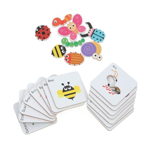 TOYANDONA Pass Puzzle für Kinder Pädagogisches Spielzeug aus Papier Fördert Erkennung und Gedächtnis Interaktive Lernspielzeuge für Kleinkinder Sichere Puzzlekarten TOYANDONA Pass Puzzle für Kinder Pädagogisches Spielzeug aus Papier Fördert Erkennung und Gedächtnis Interaktive Lernspielzeuge für Kleinkinder Sichere Puzzlekarten von TOYANDONA