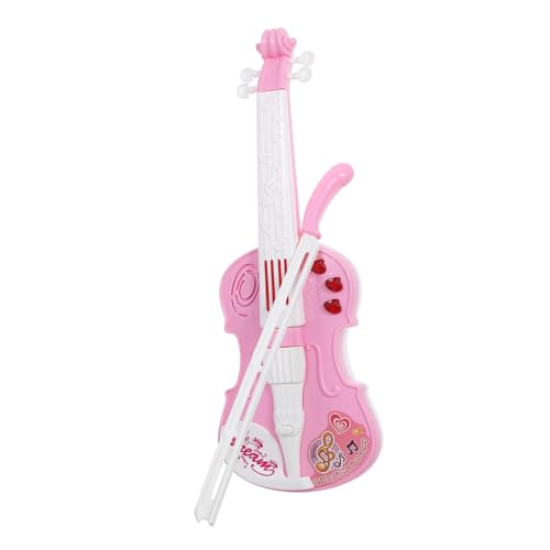 TOYANDONA 1 Satz Elektronische Violine mit Sound Licht Musikinstrument für Kleinkinder Simulation Eines Echten Violins die Musikalische Früherziehung TOYANDONA 1 Satz Elektronische Violine mit Sound Licht Musikinstrument für Kleinkinder Simulation Eines Echten Violins die Musikalische Früherziehung von TOYANDONA