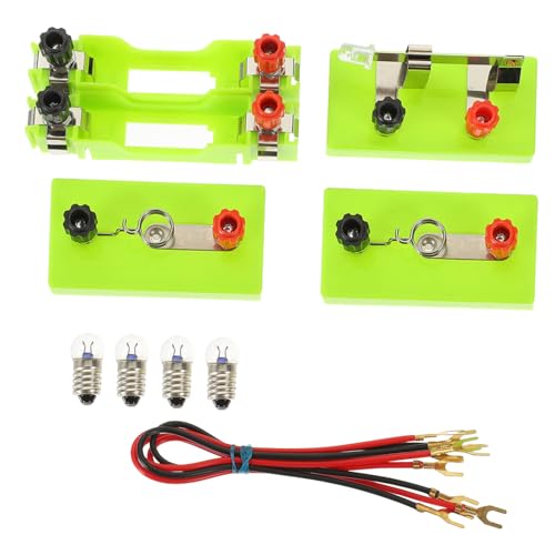 TOYANDONA 1satz Experimentierkasten Für Elektrische Schaltungen Wissenschaftliches Mit Plastik-batteriehalter Für Heimexperimente Und Schulprojekte Einfache Handhabung Ohne Batterien TOYANDONA 1satz Experimentierkasten Für Elektrische Schaltungen Wissenschaftliches Mit Plastik-batteriehalter Für Heimexperimente Und Schulprojekte Einfache Handhabung Ohne Batterien von TOYANDONA