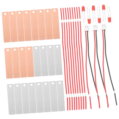 TOYANDONA 1 Satz Fruchtbatterie-Experiment -Nachtlicht Besetztes Brett für Kleinkinder Bausätze DIY-Batterieexperiment Batterie selber Machen batterien Wissenschaftsspielzeug für Schüler von TOYANDONA