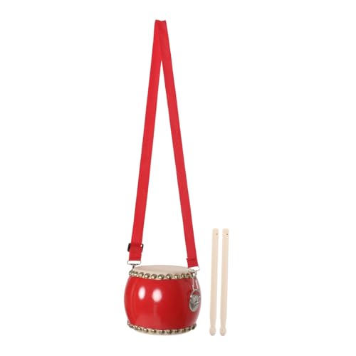 TOYANDONA 1 Satz Gongs und Trommeln Trommel Spielzeug Kleine Trommel für Kinder Kinderschlaginstrument Kinder musikinstrumente Percussion-Set für Kinder Schlagzeug Kindertrommel Plastik von TOYANDONA