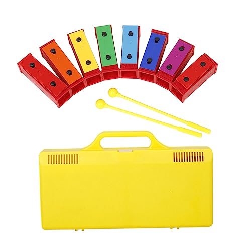 TOYANDONA 1 Satz Handpercussion Schlaginstrument Kleinkindpercussion Für Die Frühe Bildung Von Kindern Aufschlussreiches Musikspielzeug Musikalisches Klopfspielzeug Abs von TOYANDONA