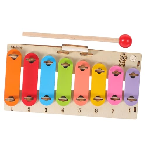 TOYANDONA 1 Satz Handpercussion Xylophon-lernset Xylophon Lernen DIY-bastelbedarf Wissenschaftliches DIY-xylophon Xylophon Selbst Zusammenbauen DIY-xylophon Für DIY Xylophon Holz von TOYANDONA