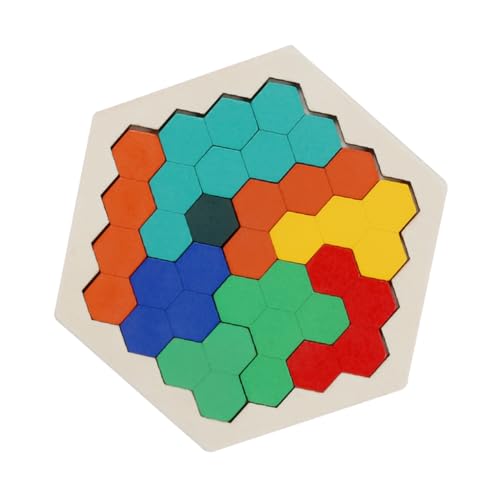 TOYANDONA 1 Satz Holzpuzzles Spielzeug Puzzles Spielzeug Geometrie Puzzles Frühlern Puzzles von TOYANDONA