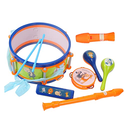 TOYANDONA 1 Satz Jazztrommel für kinderinstrumente Musikinstrumente Schlagzeug Set musikinstrumente für Schlagzeug Set Trommel Plastik von TOYANDONA