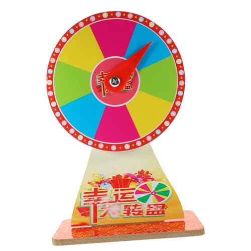 TOYANDONA 1 Satz Karnevals-Roulette-Rad Endless Fun funnytoys Drehspielzeug Interessantes partydeko Einschulung Pub rotierendes Rad für Roulette Desktop-Roulette-Rad Spielrad von TOYANDONA