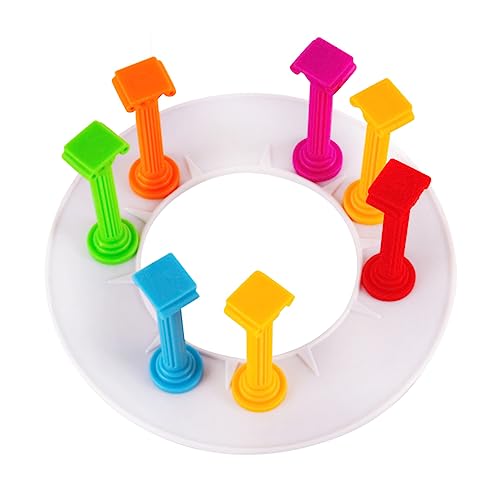 TOYANDONA 1 Satz Kindergebäude Gehirnspielzeug Kinderbau Bausteine ​​Vorschule Stapelspielzeug interaktives Spielzeug kinderspielzeug Balance Lernspielzeug Balance-Block-Spielzeug Colorful von TOYANDONA