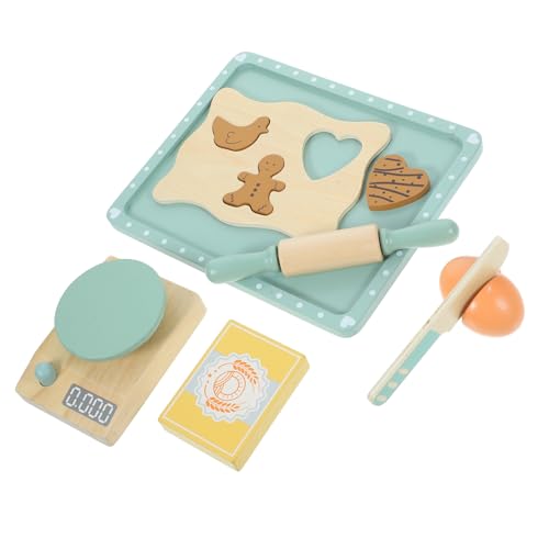 TOYANDONA 1 Satz Küchenspielzeug küche Kitchen Toys for holzspielsachen Kekse Babys Geräte Stellen Sie Sich vor, Sie in der Küche Kleinkinder hölzern von TOYANDONA