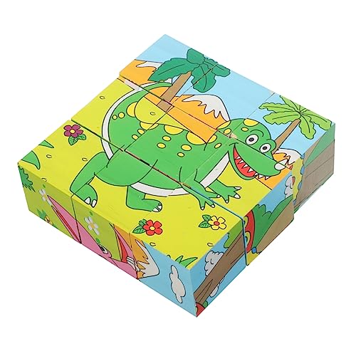 TOYANDONA 1 Satz Lernspielzeug aus Holzpuzzle Puzzle rätselbuch Kleinkinder Lernspielzeug für Puzzle- für Puzzle- aus Holz hölzern von TOYANDONA