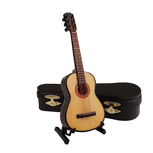 TOYANDONA 1satz Miniatur Gitarrenmodell Dekoration Realistisches Mini Instrument Mit Ständer Und Aufbewahrungsbox Für Musikliebhaber Und Geschenkideen Für Heim Und Schreibtischdekoration TOYANDONA 1satz Miniatur Gitarrenmodell Dekoration Realistisches Mini Instrument Mit Ständer Und Aufbewahrungsbox Für Musikliebhaber Und Geschenkideen Für Heim Und Schreibtischdekoration von TOYANDONA