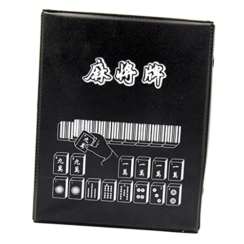 TOYANDONA 1 Satz Mini-Mahjong Desktop-Mahjong Mahjong amerikanisch chinesisches Schach Mahjong-Brettspiel Spielzeuge Mahjong Spiele Mahjong Game Tisch-Mahjong chinesisches reisespielzeug PVC von TOYANDONA