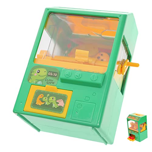 TOYANDONA 1 Satz Mini-klauen-klauenmaschine Candy-Claw-Spiel Spielzeug Lustiges Krallenspielzeug Kinder Mini-Spielzeug Partyspielzeug Kinderspielzeug Kleine Klauenmaschine Green Plastik von TOYANDONA