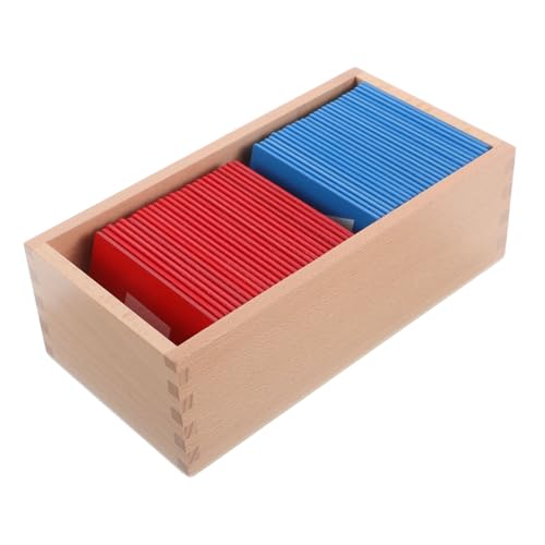 TOYANDONA 1 Satz Montessori Unterricht Sandpapier Alphabet Lernspielzeug Montessori Lehrerbedarf Montessori Montessori Sprachwerkzeuge Montessori Lernspielzeug Holz von TOYANDONA