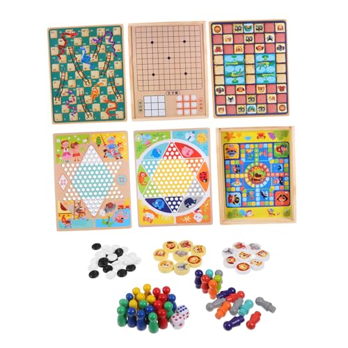 TOYANDONA 1 Satz Multifunktionales Schachspielzeug Kettendreieck-schachspiel Schach-Timer Brettspiele Fliegendes Schach Für Kinder Mehrzweck-schachspielzeug Brettspiel Für Kinder Abs von TOYANDONA