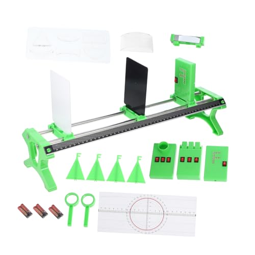 TOYANDONA 1 Satz Optische Instrumente Studentische Experimentiergeräte Erkundungsset Werkzeugsätze Physik-experimentiergeräte Optik Ausrüstung Optische Bankausrüstung Abs Green von TOYANDONA