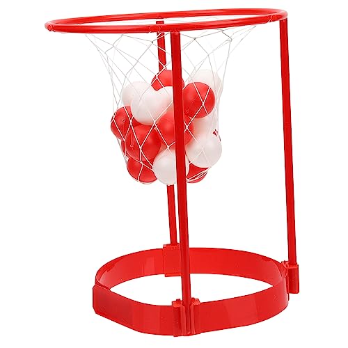 TOYANDONA 1 Satz Overhead-schuss Spiele Planke Gadget Schwimmbad Basketball Stirnband Wurf-fang-Spiel Schaufel- Und Wurfspiel Familien Spiel Wurfspiel Für Plastik Rot von TOYANDONA