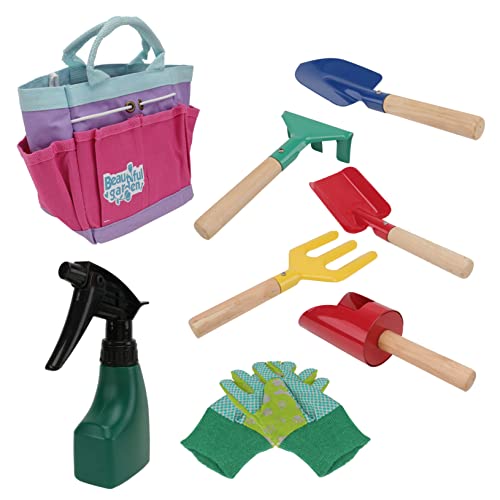 TOYANDONA 1 Satz Pflanzwerkzeuge Für Kinder Gartenwerkzeug Für Kinder Kleiner Gartenrechen Strandwerkzeug Für Kinder Gartenrechen Für Kinder Mini-Werkzeuge Handliche Gartenschaufel Eisen von TOYANDONA