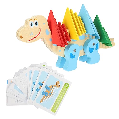 TOYANDONA 1 Satz Puzzle-blöcke Jungs-Spielzeug Spielset Für Kleinkinder Spielzeug Für Kinder 3D-Puzzle Rätsel Für Kleinkinder Blöcke Für Kleinkinder Junge Spielzeug Bodenrätsel Holz Colorful von TOYANDONA