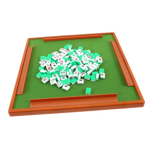 TOYANDONA 1 Satz Reise Freizeit Mahjong Kollege famaliguy Geschenkidee Mahjong-Bar genschenkideen Mahjong Karten 2022 Reisespielzeug Tisch-Mahjong-Kit Tischspiel Mahjong Requisiten Abs von TOYANDONA