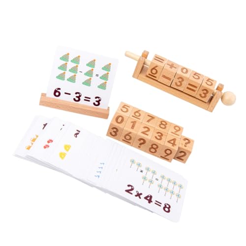 TOYANDONA 1 Satz Saite Lernhilfen Lernspielzeug für Kinder Buchstaben passendes Spielzeug Kinder spielsets Kinder Lernen Kinder Puzzle kognitives Spielzeug aus Holz Lehrmittel hölzern von TOYANDONA