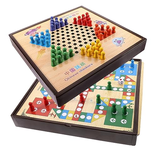 TOYANDONA 1 Satz Schach Spiel zabawki stymulujące rozwój Educational Toys hölzern von TOYANDONA