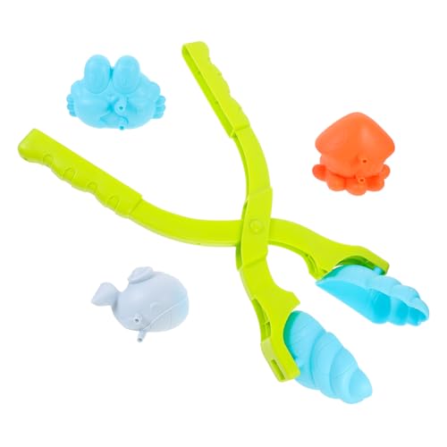 TOYANDONA 1 Satz Schneeball-Clip Spielzeughund Schneeball-Maker-Clip Schneekugel Schlitten für Schnee Wasserspiel Schneeballmaschine Schneeballmacher Schneeversorgung Plastik von TOYANDONA