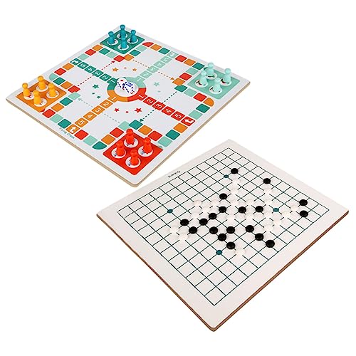 TOYANDONA 1 Satz Spiel Schach interaktive Spiele Board Game настольная игра spielsachen Lernspielzeug Spielbrett fliegendes Schach Fünf-Gewinnt-Schach Schach zu zweit Bambus von TOYANDONA