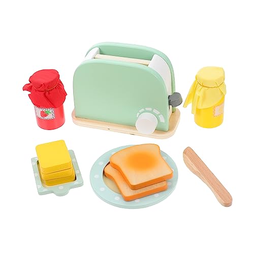 TOYANDONA 1 Satz Spielhaus küchenspielzeug für Kitchen Toys for Küchenutensilien Mini-Food- für die frühe Bildung von Kindern Holzspielzeug von TOYANDONA