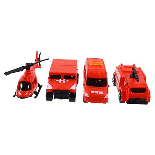 TOYANDONA 1 Satz Spielzeugauto Kinderspielzeug Kindergeschenk Kinder Mini-Spielzeug Minispielzeug Für Kinder Kinderfahrzeug Spielzeug Kleines Baufahrzeug Spielzeug Fahrzeugmodell Rot Abs von TOYANDONA