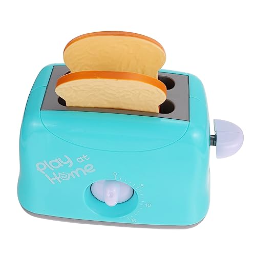 TOYANDONA 1 Satz Toaster Mini- Spielzeugküchenprodukte interaktives für fotozubehör pädagogisches Mini-Brotmaschine Plastik von TOYANDONA